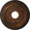 Ekena Millwork Adonis Ceiling Medallion (Fits Canopies up to 10 1/4"), Hnd-Painted Rust, 16 1/8"OD x 3 5/8"ID x 1"P CM16ADRUS - alternate 1